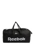 Reebok Sport Športna torba črna / bela - Pepit.si