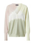 REPEAT Cashmere Pulover pastelno rumena / pastelno zelena / staro roza / bela - Pepit.si