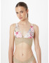 River Island Bikini zgornji del bež / svetlo modra / roza / bela - Pepit.si