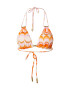 River Island Bikini zgornji del ecru / kapučino / oranžna / mandarina / roza - Pepit.si