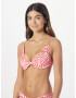 River Island Bikini zgornji del rdeča / bela - Pepit.si