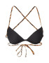 River Island Bikini zgornji del rjava / črna - Pepit.si