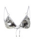 River Island Bikini zgornji del srebrna - Pepit.si