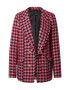 River Island Blazer 'TARTAN' temno roza / črna - Pepit.si