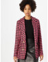 River Island Blazer 'TARTAN' temno roza / črna - Pepit.si