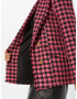 River Island Blazer 'TARTAN' temno roza / črna - Pepit.si