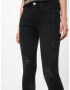 River Island Kavbojke 'AMELIE ZORRO' črn denim - Pepit.si