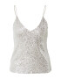 River Island Top 'CAMI' srebrna - Pepit.si