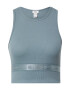 River Island Top 'RACER' pastelno modra - Pepit.si