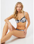 ROXY Bikini zgornji del 'LOVE THE MUSE' antracit / bela - Pepit.si