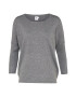 SAINT TROPEZ Pulover 'KNIT' pegasto siva - Pepit.si