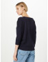 SAINT TROPEZ Pulover 'KNIT' temno modra - Pepit.si