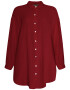 SASSYCLASSY Bluza bordo / bela - Pepit.si