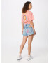 SCOTCH & SODA Kavbojke 'Boyfriend shorts — Back to Nature' moder denim / rumena / pastelno lila / rdeča - Pepit.si