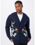 SCOTCH & SODA Pletena jopa 'Bugs Bunny' temno modra / dimno-siva / travnato zelena / bela - Pepit.si