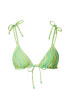 Seafolly Bikini zgornji del zelena / limeta / meta - Pepit.si