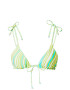 Seafolly Bikini zgornji del zelena / limeta / meta - Pepit.si