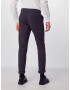 SELECTED HOMME Hlače na rob 'SLHSLIM-ARVAL DARK CHECK PANTS W' črna - Pepit.si