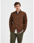 SELECTED HOMME Srajca 'ROBIN' temno rjava - Pepit.si