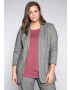 SHEEGO Blazer siva / bela - Pepit.si