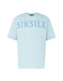 SikSilk Majica dimno modra / svetlo modra - Pepit.si