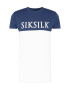 SikSilk Majica mornarska / bela - Pepit.si