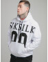 SikSilk Majica pegasto siva / črna - Pepit.si