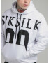 SikSilk Majica pegasto siva / črna - Pepit.si