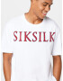 SikSilk Majica rdeča / črna / bela - Pepit.si