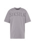 SikSilk Majica siva / temno siva - Pepit.si