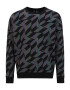 SikSilk Pullover 'Messi X ' črna / orhideja / svetlo zelena / svetlo rumena - Pepit.si