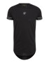 SikSilk Shirt črna / bela - Pepit.si