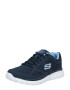 SKECHERS Nizke superge 'Burns Agoura' mornarska / svetlo modra / bela - Pepit.si