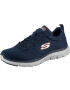 SKECHERS Nizke superge temno modra / oranžna / bela - Pepit.si