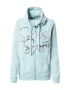 Soccx Sweatjacke 'Frozen Air' srebrna / azur - Pepit.si