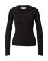 Soft Rebels Pulover 'SRRine LS Squared Neck Knit' črna - Pepit.si