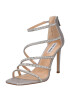 STEVE MADDEN Sandali 'CAVIAR' srebrna / transparentna - Pepit.si