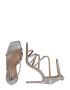 STEVE MADDEN Sandali 'CAVIAR' srebrna / transparentna - Pepit.si