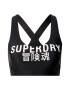 Superdry Bikini zgornji del črna / bela - Pepit.si