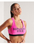 Superdry Bikini zgornji del roza / črna - Pepit.si