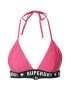 Superdry Bikini zgornji del roza / črna / bela - Pepit.si