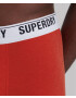 Superdry Boksarice rdeča / črna / bela - Pepit.si