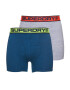 Superdry Boksarice siva / modra / rdeča / rumena - Pepit.si