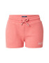 Superdry Hlače 'OL CLASSIC JERSEY SHORT' roza / bela - Pepit.si