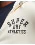 Superdry Jopa na zadrgo 'Gym Athletic' kremna / črna - Pepit.si