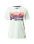 Superdry Majica 'Cali' pastelno zelena / oranžna / pitaja / roza / nočno modra - Pepit.si