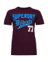 Superdry Majica 'Collegiate Cali State' vinsko rdeča - Pepit.si