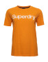 Superdry Majica 'Core' mornarska / zlato-rumena / svetlo roza - Pepit.si