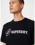 Superdry Majica črna / bela - Pepit.si