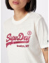 Superdry Majica malina / off-bela - Pepit.si